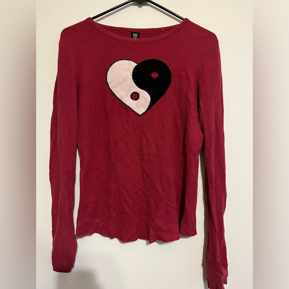 Lucky Made With Peace And Love Long Sleeve Shirt